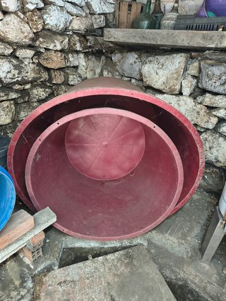 Tinajas para fermentar vino