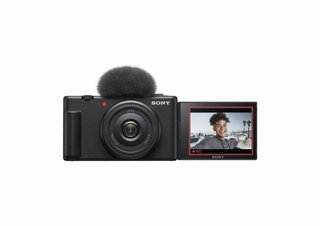 Cámara fotos y vlogs Sony ZV-1F + trípode