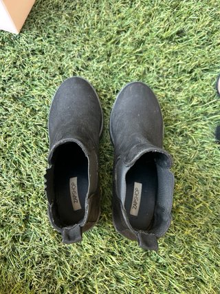 Botines negros plataforma