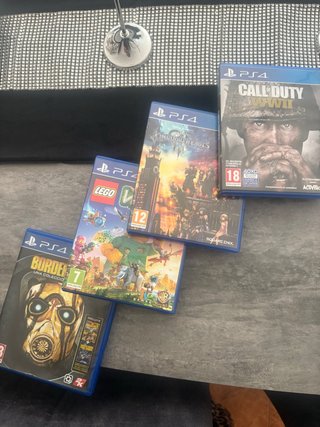 Lote 5 Juegos PS4: Call of Duty, Kingdom Hearts, L