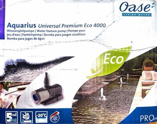 Pompa per giochi acquatici Oase Aquarius Universal Premium Eco 4000
