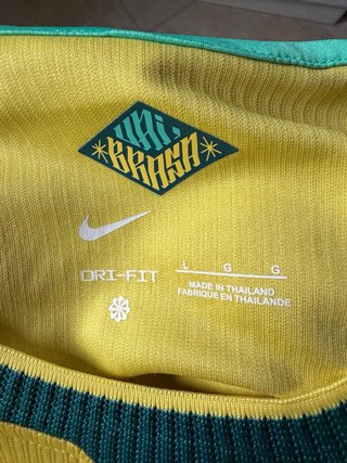 Camiseta de fútbol de Brasil, talla L, dorsal vini