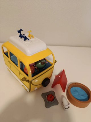 Lote Peppa Pig: Casa, Caravana y Escuela