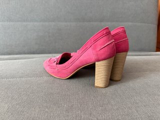 Zapato tacón ancho