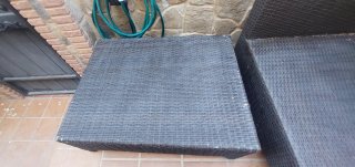 Muebles de jardín ratán sintético