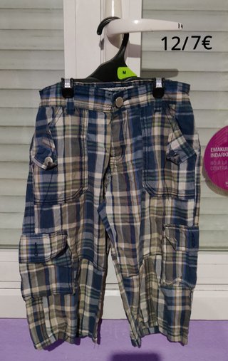 Pantalones cortos y piratas en talla 12