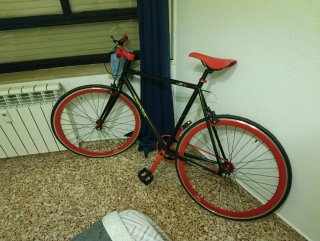 Bicicleta Urbana Fix Style Negra