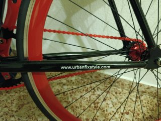 Bicicleta Urbana Fix Style Negra