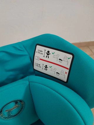 Silla de coche Cybex color azul