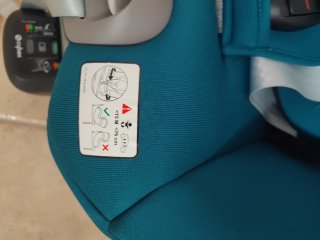 Silla de coche Cybex color azul