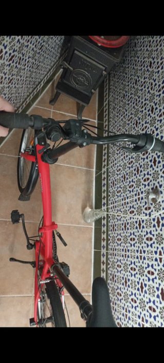 Bicicleta plegable con marchas