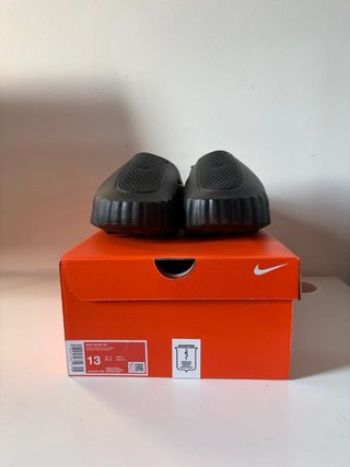 Nike Mind 001 Slide Triple Black Size 47.5 - NEW