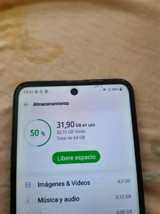 Teléfono LG K42 Negro