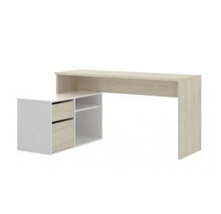 Escritorio reversible 139cm con cajones