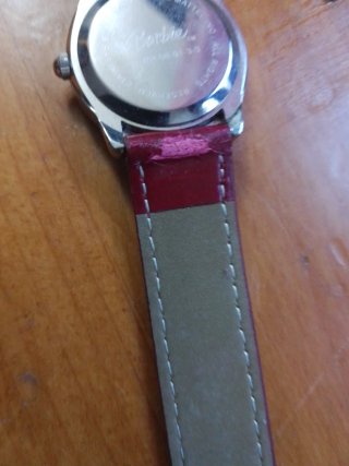 Reloj granate para niña