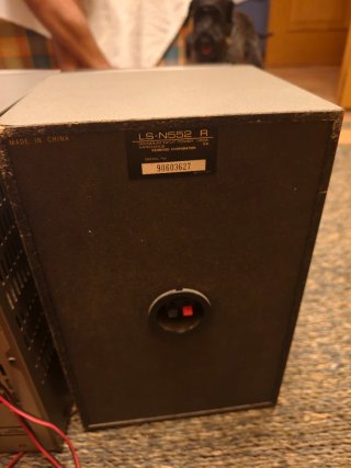 Cadena de música Kenwood CD y Cassette