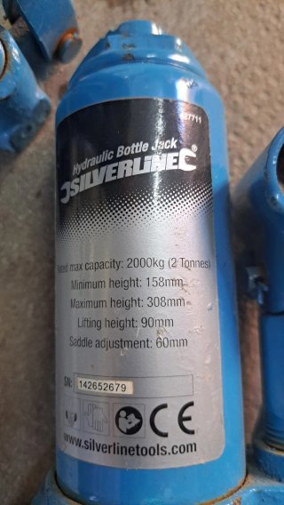 4 Gatos Hidráulico Silverline 2T