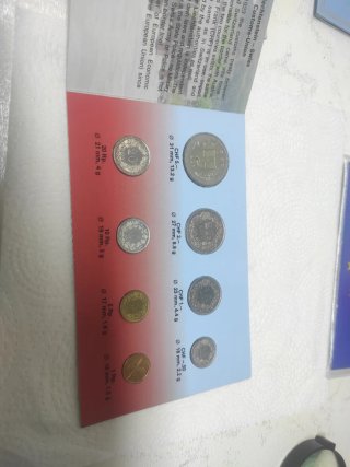 Set Monedas Liechtenstein 2000 Francos Suizos