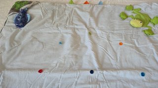 Manta de actividades para bebé