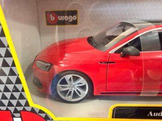 Burago Audi RS 5 Coupé 1/24 Vermelho