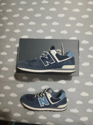 Zapatillas New Balance 574 Azul/Beige