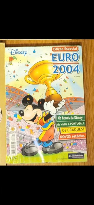 Disney Euro 2004 BD edição especial