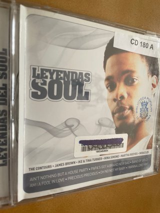 Leyendas del Soul CD