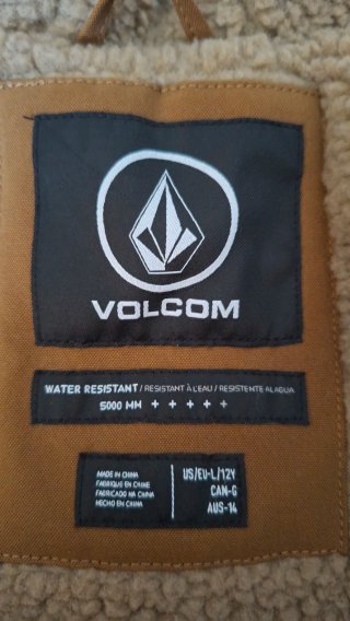 Parka Volcom Starget 5K Marrón Niño