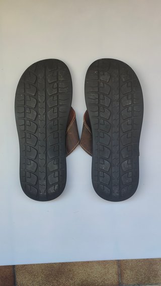Chanclas de piel hombre Made in Portugal