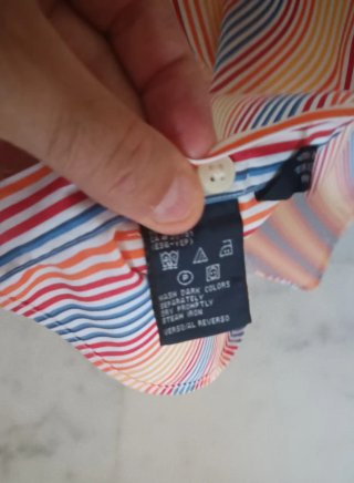 Camisa Tommy Hilfiger M/corta hombre multicolor
