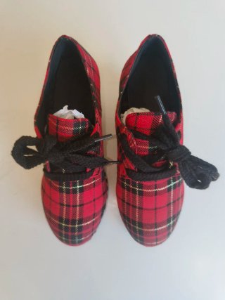 Zapatos tacón plataforma rojos Talla 38 NUEVOS