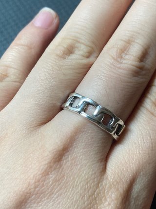 Anillo Acero Cadena 18mm