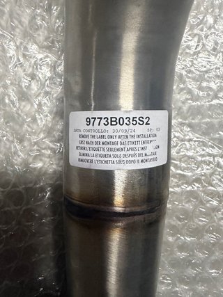 Colector MIVV para BMW G310 GS/R