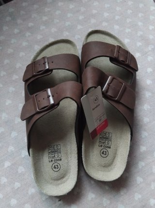 Sandali Le cose Unisex 43 Marrone