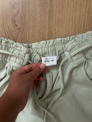 Lote 5 pantalones de niña  cortos talla 13-14 y XS