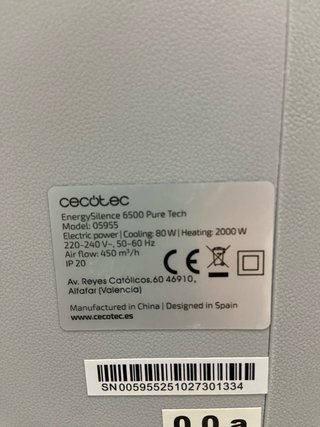 Cecotec EnergySilence 6500 Pure Tech