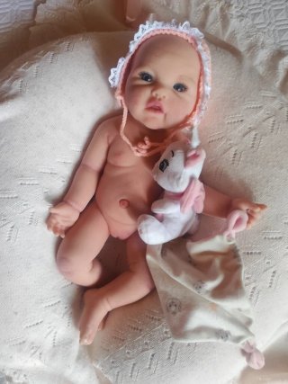 Muñeco bebé reborn silicona