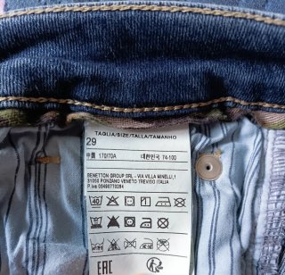 Vaqueros Benetton talla M