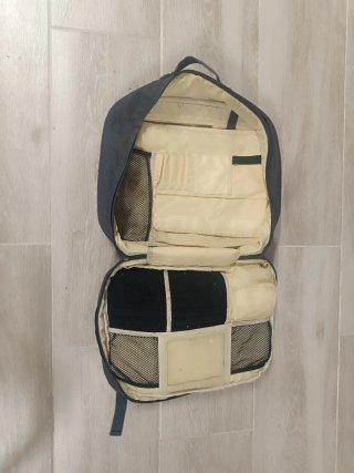 Mochila para portátil y documentos gris