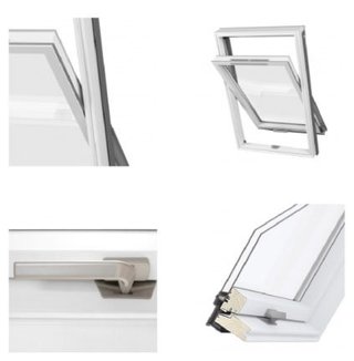 Ventana de Techo Aluminio-Laca 114x118