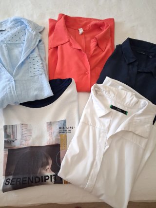 Lote 4 Camicie Donna Taglia M