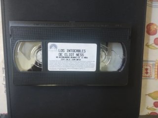 VHS Los Intocables de Eliot Ness