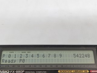 Módulo compatible Casio RP-33 para Casio FX-880P