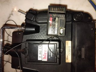Emisora Hitec Eclipse 7 con 7 canales.