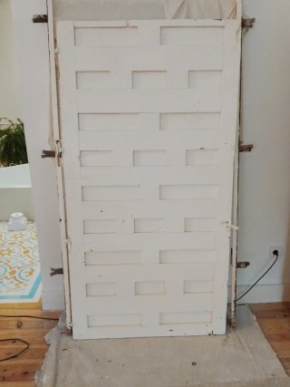 Lote 4 puertas madera castellana robusta