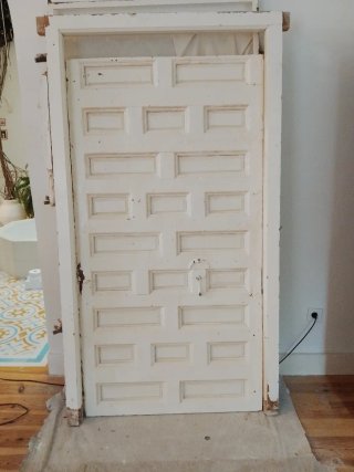 Lote 4 puertas madera castellana robusta