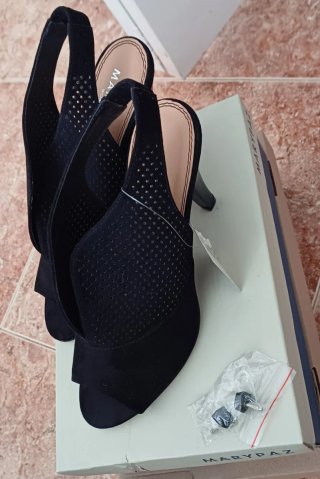 Sandalias Marypaz Negras Talla 40