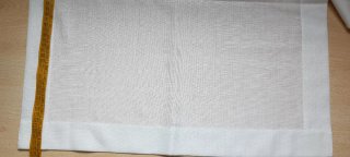 Coppia tende effetto lino 57x125
