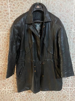 Giacca in vera pelle morbida vintage anni 90