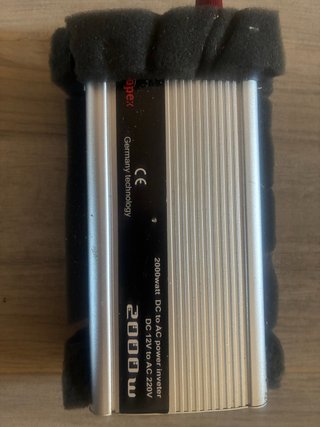 Inversor 2000W DC 12V a AC 220V